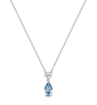 Brosway Molnblått Fantasy Sterling Silver Halsband FCL109