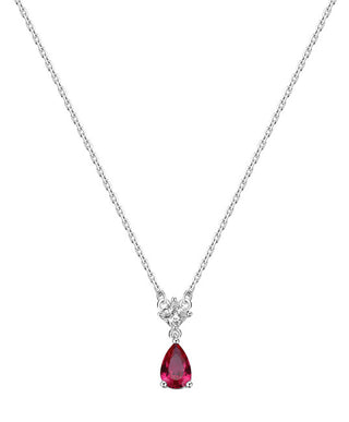 Brosway Passion FPR111 Ruby Fancy Sterling Silver Halsband