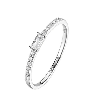 Brosway Charming silver Anello con zirconi Fancy Infinite White FIW167 - Circuit: 60 mm