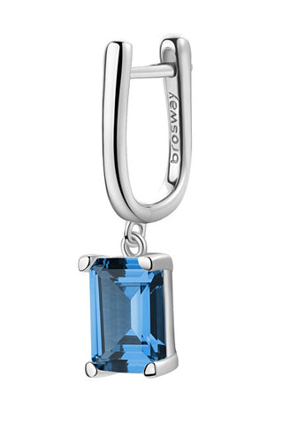 Brosway Pendiente individual de plata Fancy Freedom Blue FFB07