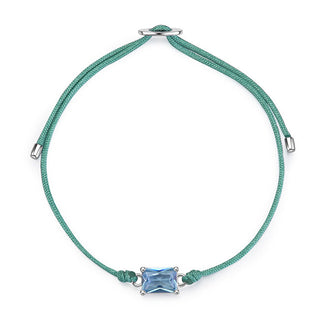 Brosway Βραχιόλι δαντέλας Fancy Cloud Light Blue Cubic Zirconia FCL108