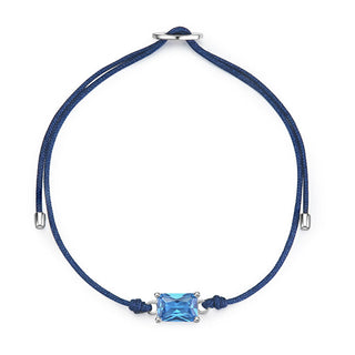 Brosway Βραχιόλι δαντέλας Fancy Freedom Blue Cubic Zirconia FFB108
