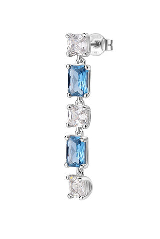 Brosway Fancy Freedom Blue FFB17 μονό σκουλαρίκι σε ασημί χρώμα