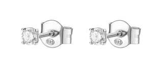 Brosway Fancy Infinite Earrings in White Silver Fiw48/Fiw49/Fiw50 - Diameter: 0.5 Cm 