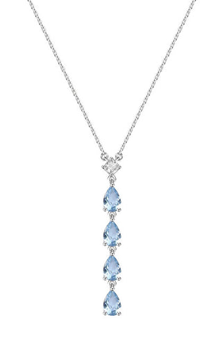 Brosway Molnblått Cubic Zirconia Silverhalsband FCL110