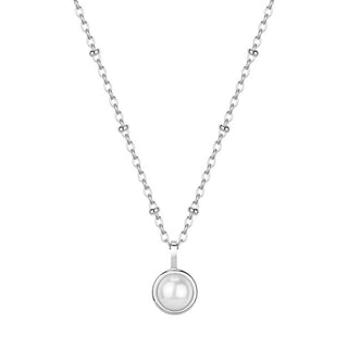 Brosway Collana In Argento Con Perla Di Conchiglia Essential Bnl133