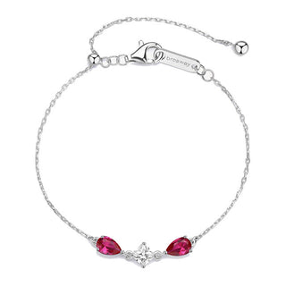 Brosway Passion Ruby Fancy Cubic Zirconia Silver Armband FPR114