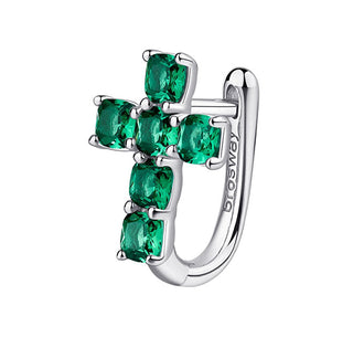 Brosway Elegantes pendientes individuales Fancy Life Green FLG13