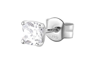 Brosway Elegantes pendientes individuales de plata Fancy Infinite White FIW07