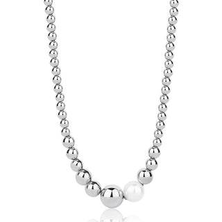 Brosway Elegant Pearl Steel Beads Perfect BPC01