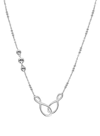 Brosway Elegant Infinity Steel Ribbon Necklace BBN09