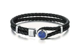 Brosway Pulsera elegante para hombre con lapislázuli BIM12 - Largo: 21 cm