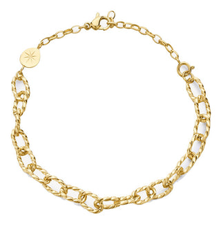 Brosway Elegante pulsera bañada en oro para mujer Essential BNL052