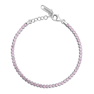 Brosway FVP108 Tennisarmband mit leuchtend rosa Zirkonia