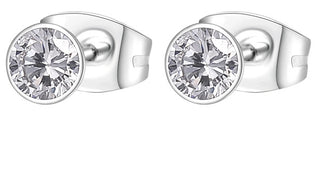 Brosway Pendientes de acero brillante con cristales de chakra BHKE048