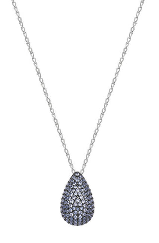 Brosway Fancy Cloud Blue Drop Silver Halsband FCL114