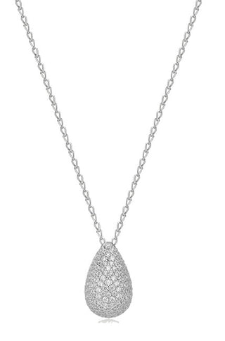 Brosway Tear Drop Infinite Fancy Halsband Vit Silver FIW122