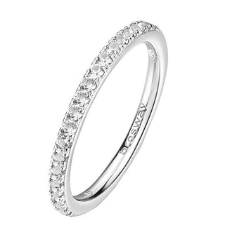 Brosway Fancy Infinite White Sparkling Silver Ring FIW74 - Circuit: 50mm