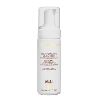 Bruno Vassari Espuma Limpiadora Antiestrés Magnesio Elimina Impurezas 150 ml