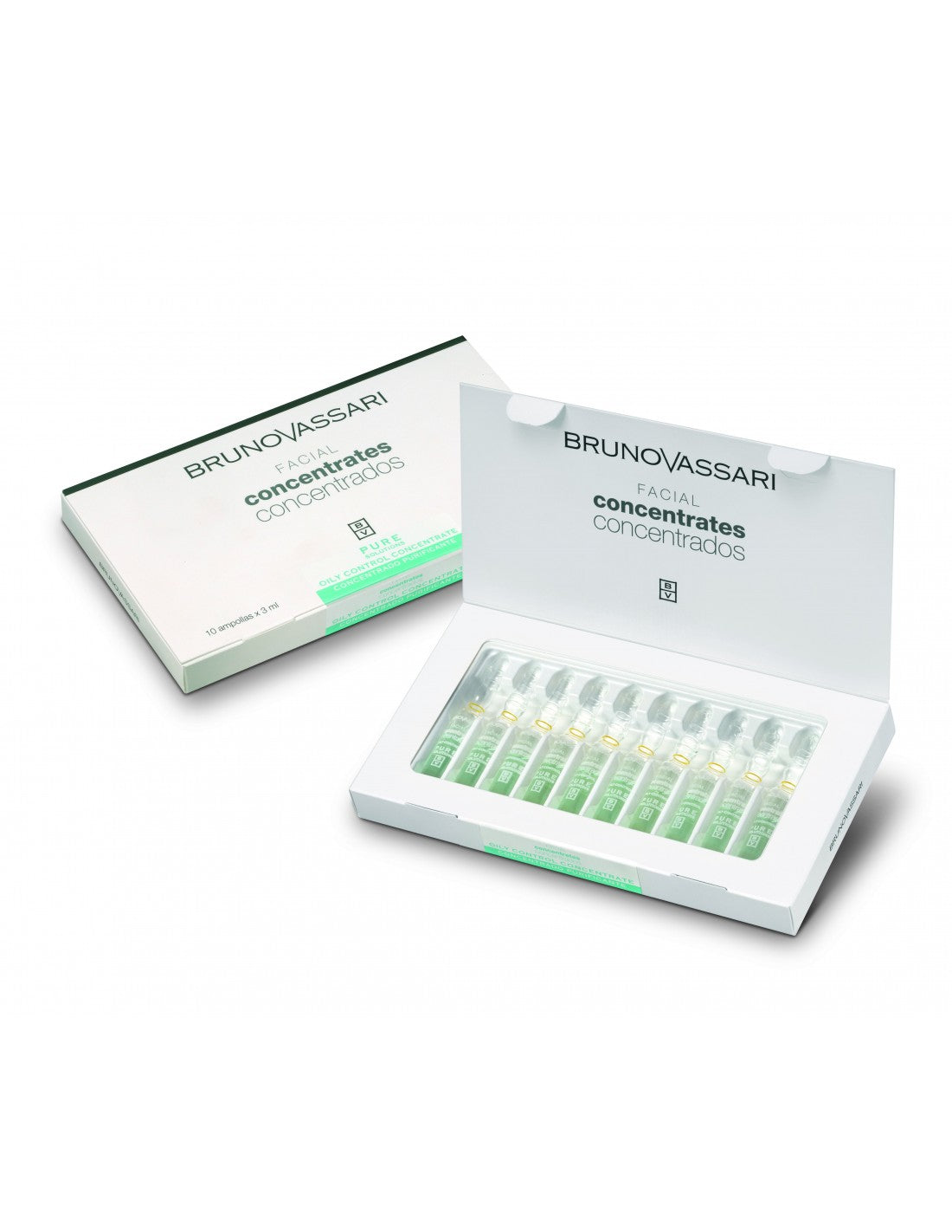 Bruno Vassari Pure Solutions 니아신아마이드 퓨리파잉 앰플 10x3ml - 지성 피부용 세럼 트리트먼트