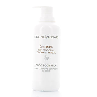 Bruno Vassari Sensi Coconut Oil Moisturizing Body Milk Morning & Evening 400 ml