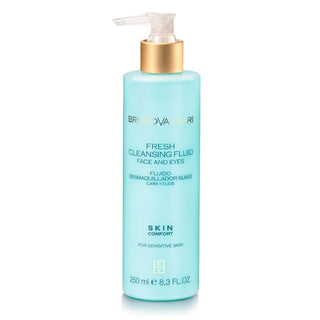 Bruno Vassari Loción limpiadora facial reconfortante con extracto de algodón Skin Comfort 250 ml