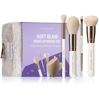 BrushArt Soft Glam set regalo pennelli viso e occhi
