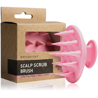 BrushArt spazzola scrub cuoio capelluto