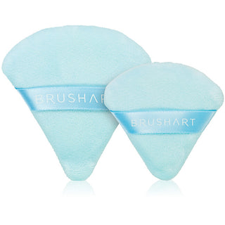Brushart Triangular powder puff 2 pezzi