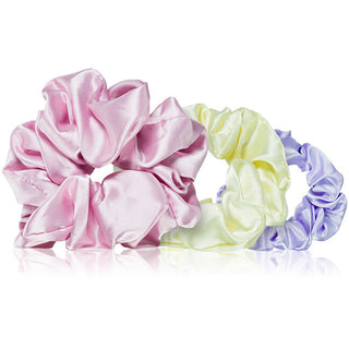 Brushart Satin hair tie Daisy Dreams Scrunchie 3 pezzi