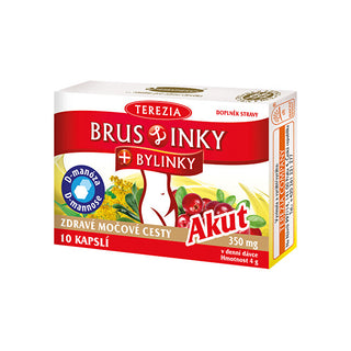 Terezia company Cranberries + herbs AKUT 10 capsules