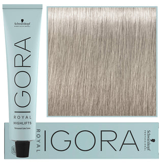 Schwarzkopf Professional Igora Royal Highlifts Tinta Schiarente per Capelli 60ml 12-21 | Biondo Speciale Cenere Cendre