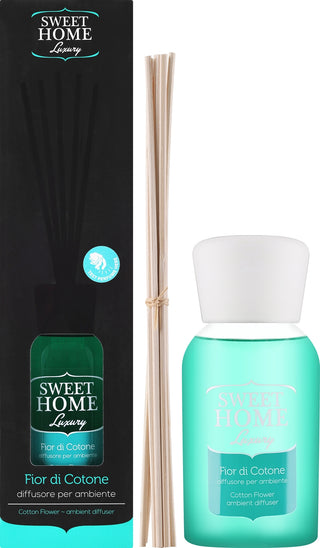 Sweet Home Collection Diffusore Luxury in cotone e lino 150 ml — Diffusore ambienti