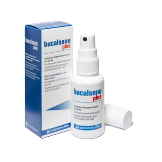 Bucalsone Plus Saliva Artificiale 50ml — Spray saliva artificiale