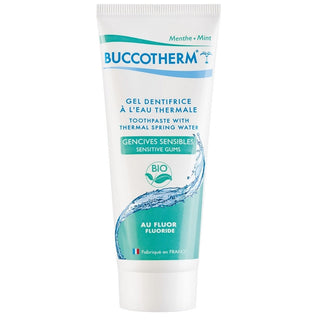 Buccotherm Gel Dentifricio - Gengive Sensibili - Al Fluoro - BIO 75 ml