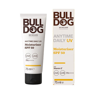 Bulldog Moisturizing Crema viso SPF 50 Anytime Daily Moisturise 75 ml