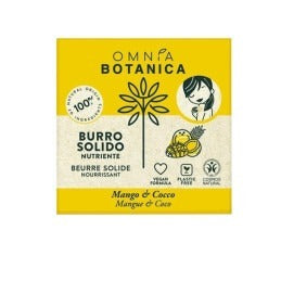 Omnia Botanica Burro Solido Nutriente Per Il Corpo Mango E Cocco, 45 G