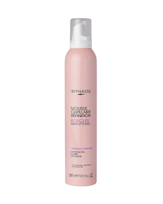 Byphasse Active Curl, Mousse Styling Per Capelli, Per Lo Styling, Fissaggio Forte, 300 ml