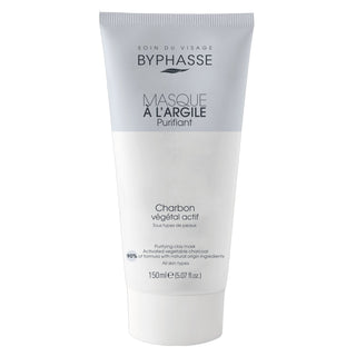 Byphasse Maschera al Carbone, Purificante, Argilla, 150 ml