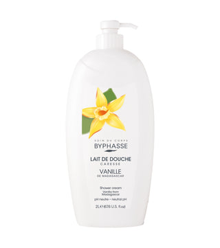 Byphasse Caresse Gel Doccia ai Fiori di Vaniglia 2000ml — Gel doccia