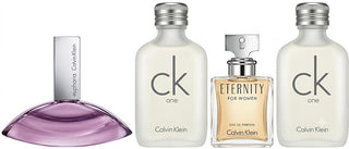 Miniatures Calvin Klein - Euphoria - EDP 4 ml + Eternity - EDP 5 ml + CK One - EDT 2 x 10 ml