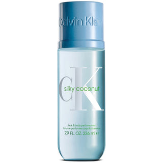 Calvin klein Silky Coconut, nebbia profumata per capelli, per donne, 236 ml