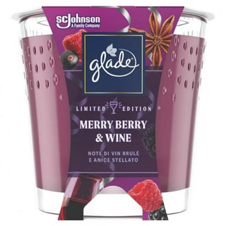 Glade Candela Merry Berry & Wine