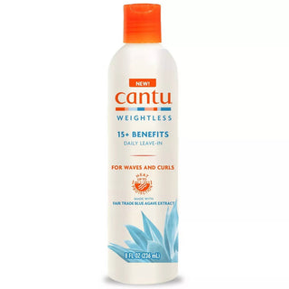 Cantu Weightless, Agave, balsamo senza risciacquo per capelli, lisciante, 236 ml