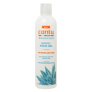 Cantu Weightless Smooth + Hold, Agave, Gel Styling Capelli, Anticrespo, Tenuta Media, 295 ml