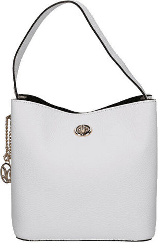 Caprice Borsa A Mano In Pelle Da Donna bianca