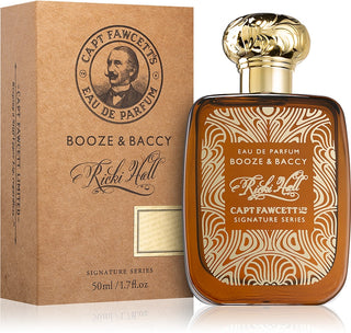 Captain Fawcett Ricki Hall Eau de Parfum para hombre, 50 ml, Booze & Baccy