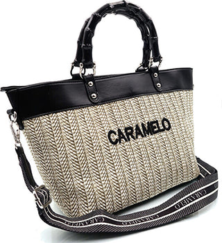 Caramelo borsa da donna 51117 Verde