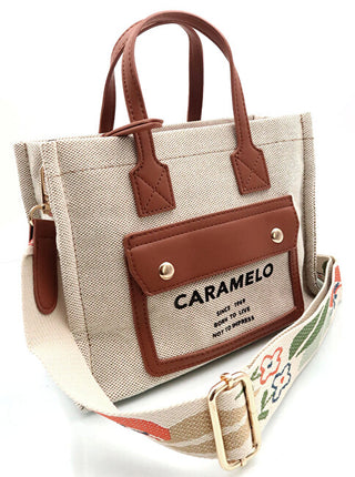 Caramelo borsa da donna 51120 Camel