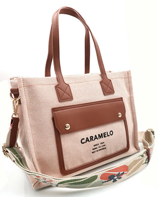 Caramelo borsa da donna 51120 Naranja